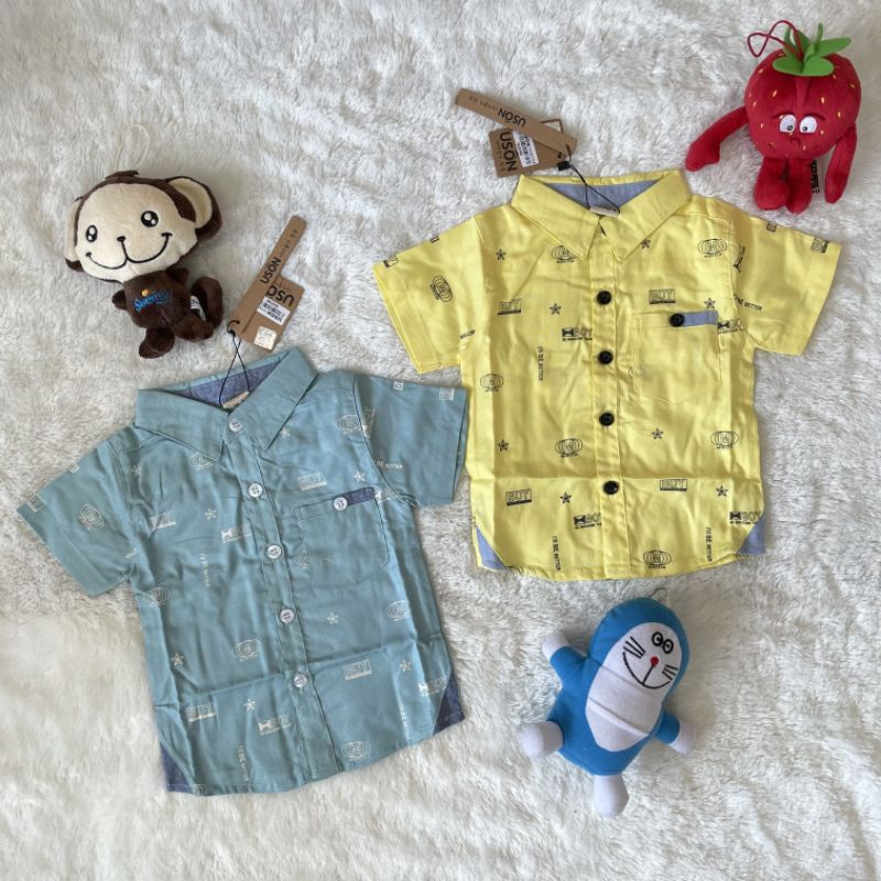 BAJU ANAK LAKI LAKI 0-4 TAHUN ATASAN KEMEJA USON