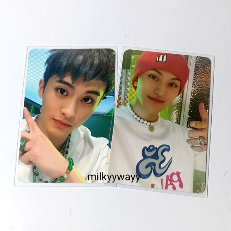 photocard mark 2 baddies (digipack kor ver) mark lucky draw glitch mode round 1