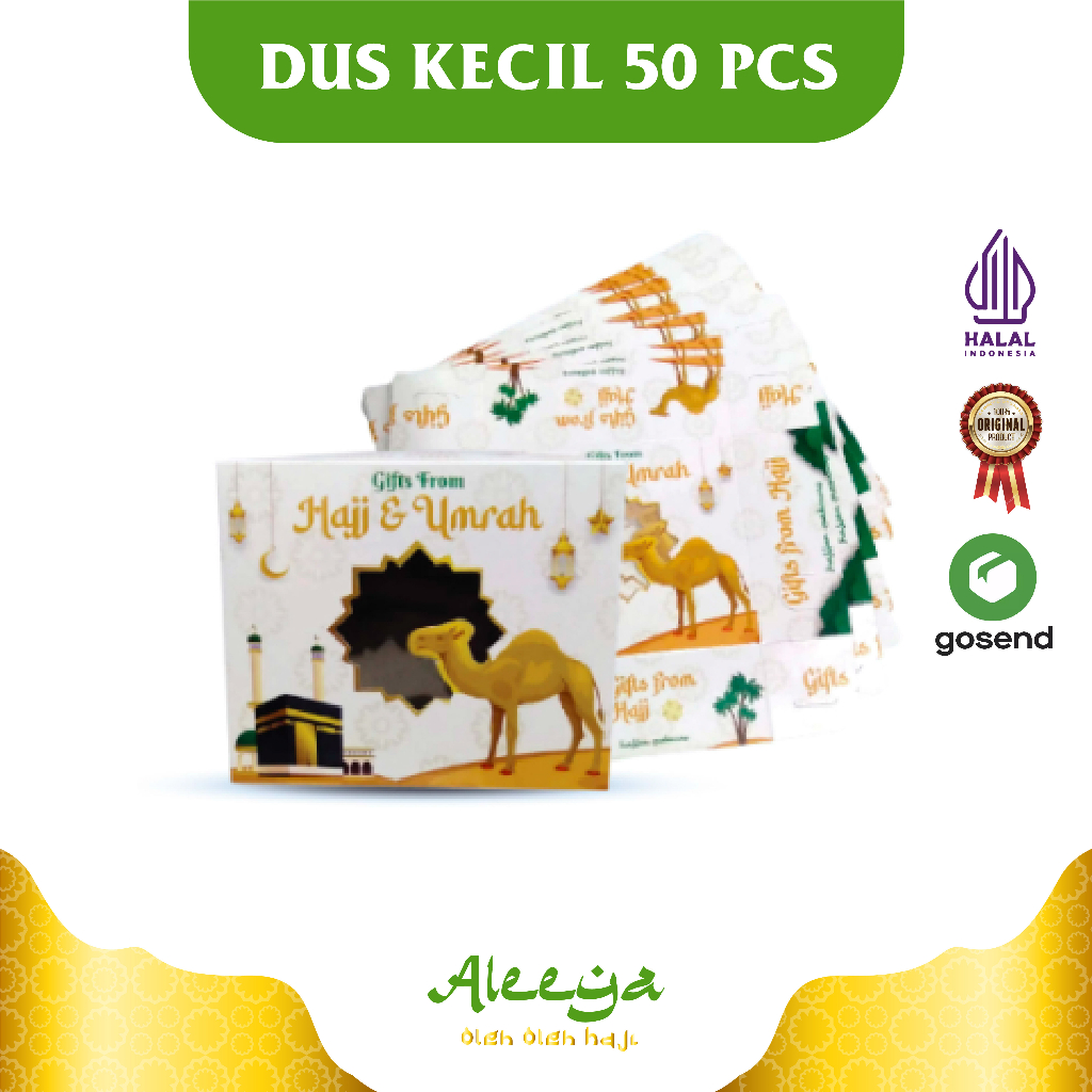 

Kardus KECIL Oleh Oleh Haji dan Umroh 50Pcs Dus kecil Kosong Paket murah