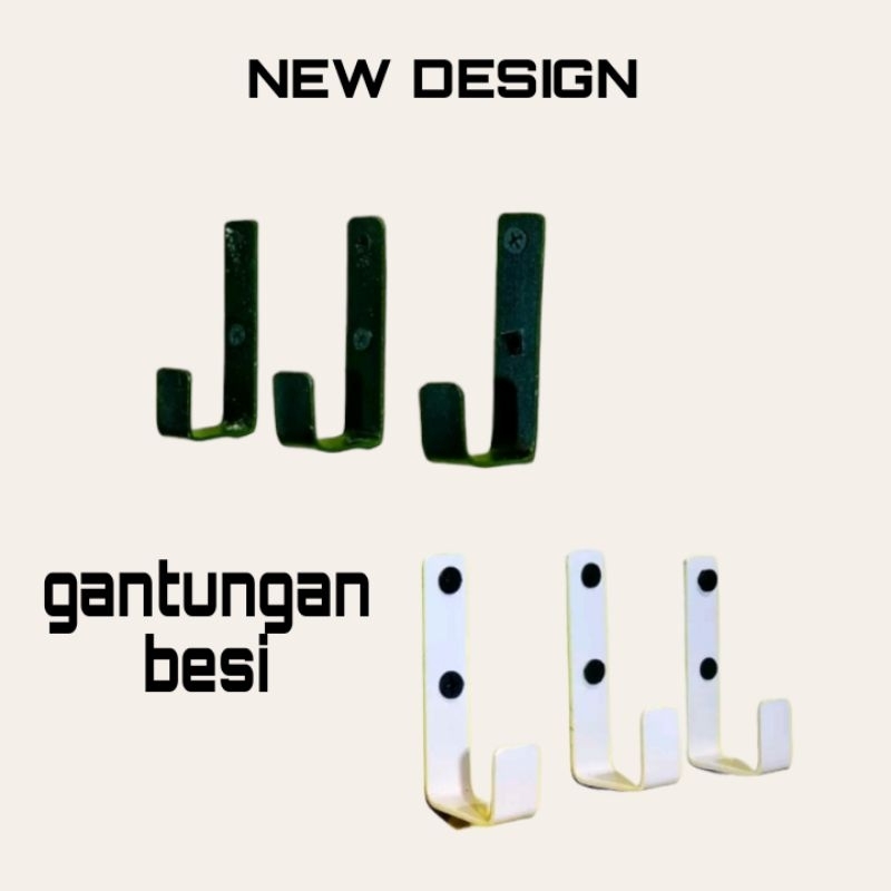 gantungan hook dinding besi tebal