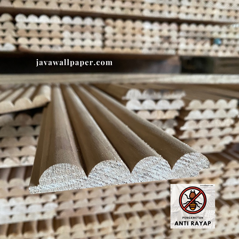 JAVA MOULDING PANEL DOWEL PADO Wallpanel Dowel Dinding Lis Kayu WallMoulding Molding Wall Panel Moul