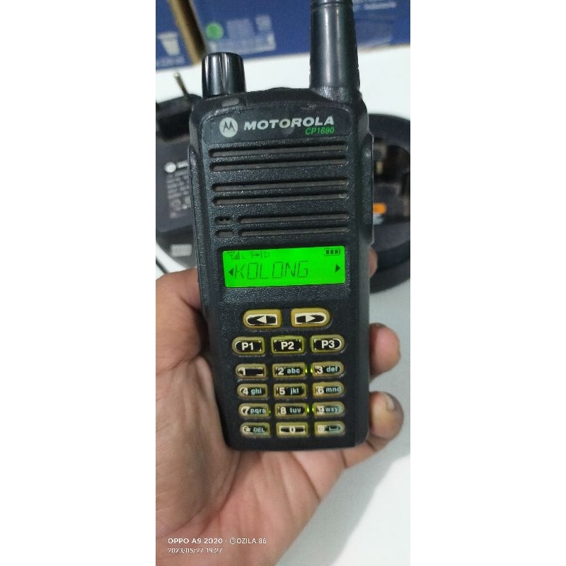 HT MOTOROLA CP 1660 Original Vhf 136-174 Mhz second