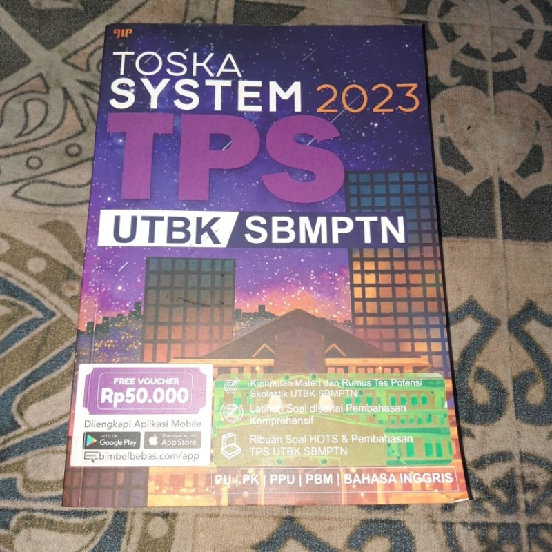 BUKU TOSKA SYSTEM 2023 TPS UTBK SBMPTN