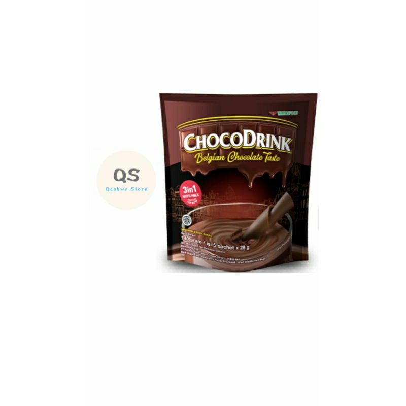 

Chocodrink Belgian chocolate taste - isi 5 sachet 28 gr