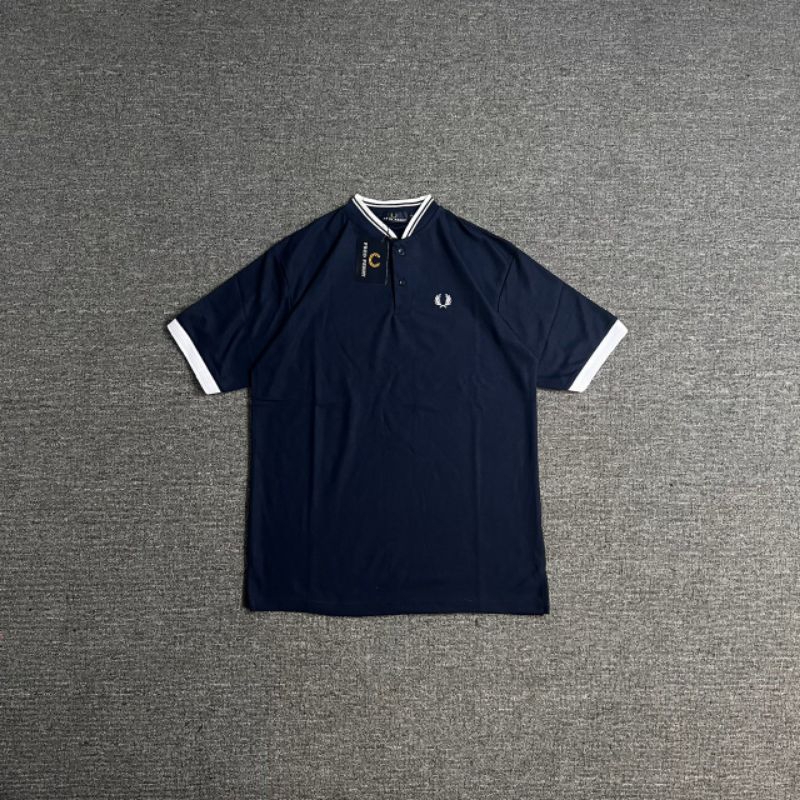 -FRMNSH- KAOS FREDPERRY NAVY BORDIR FULL TAG LABEL CASUAL