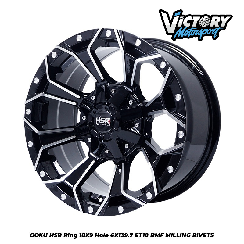 VELG OFFROAD PAJERO FORTUNER R18 HSR GOKU