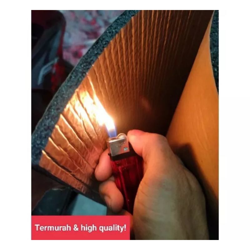 PEREDAM panas kap mesin / Alumunium foil 9mm