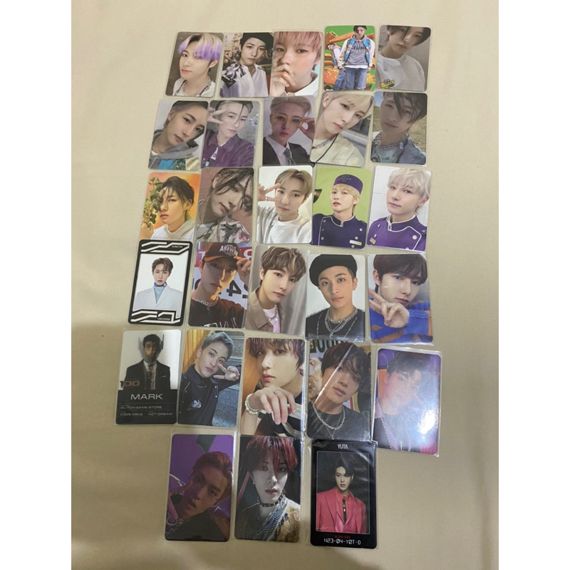 BACA DESKRIPSI TAKE ALL OFFER DM Photocard NCT (Renjun, Mark, Haechan, Yuta)