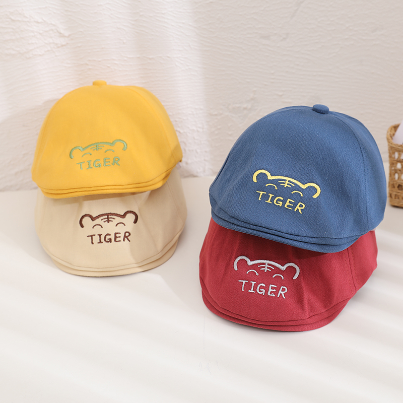 1-2 tahunan Topi Beret Bucket Model Half Tiger