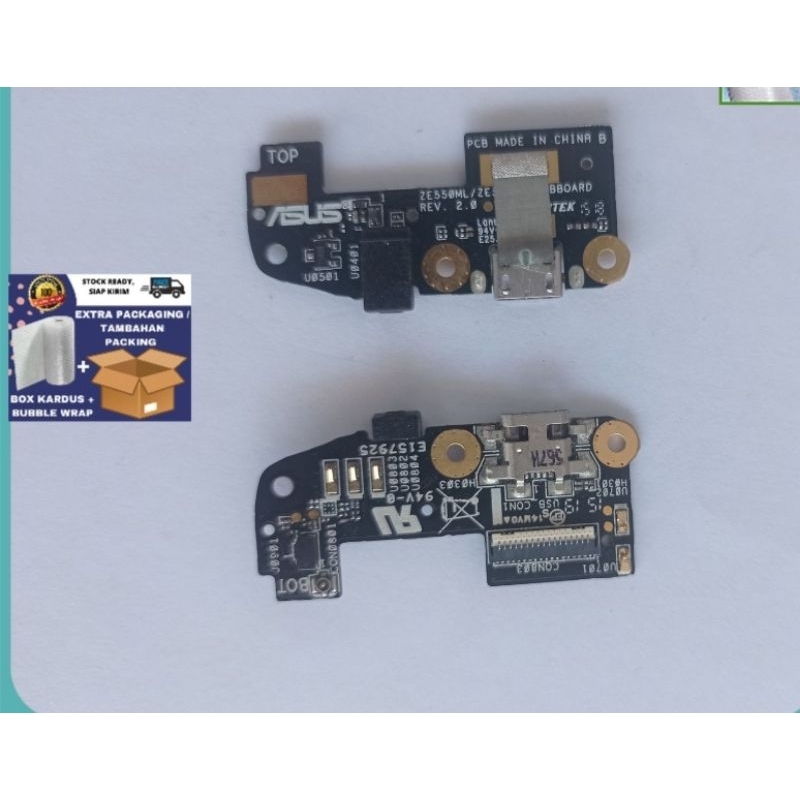 PLUG IN MESIN BAWAH KONEKTOR CONECTOR CAS PORT USB IC GETAR ASUS ZENFONE 2 LASER Z00AD ZE551ML