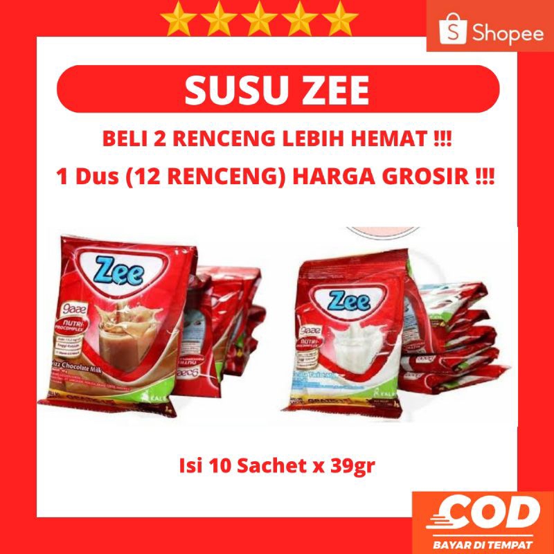 Susu Zee Renceng [10 x 39gr]