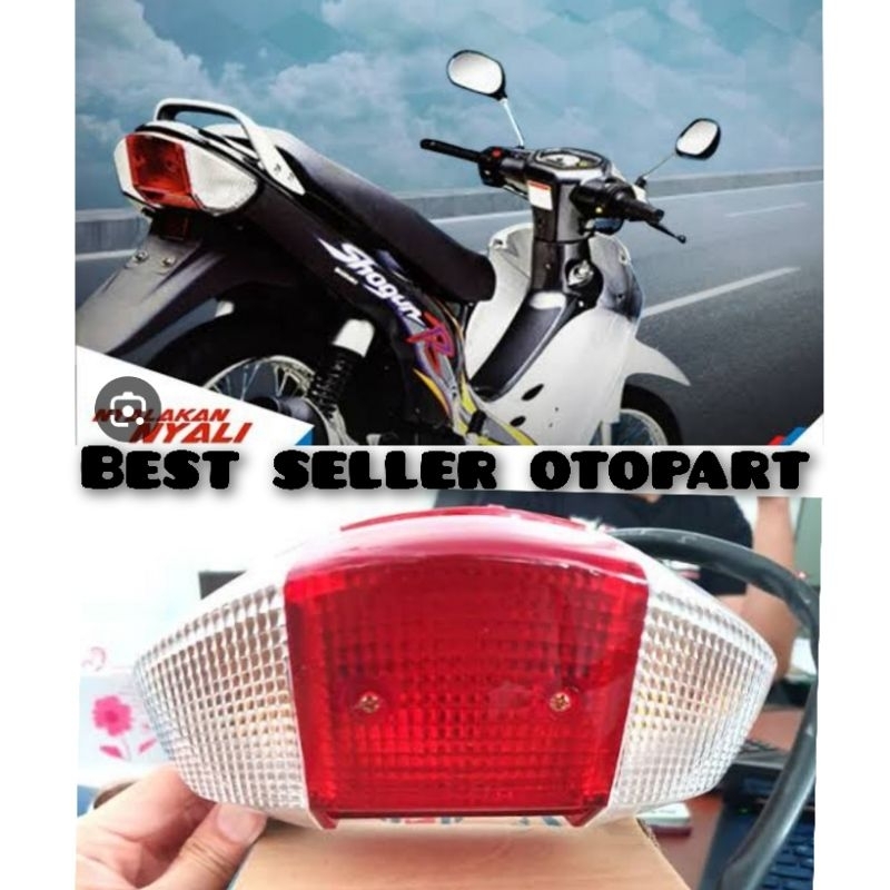 lampu stop belakang shogun r shogun 110 r new