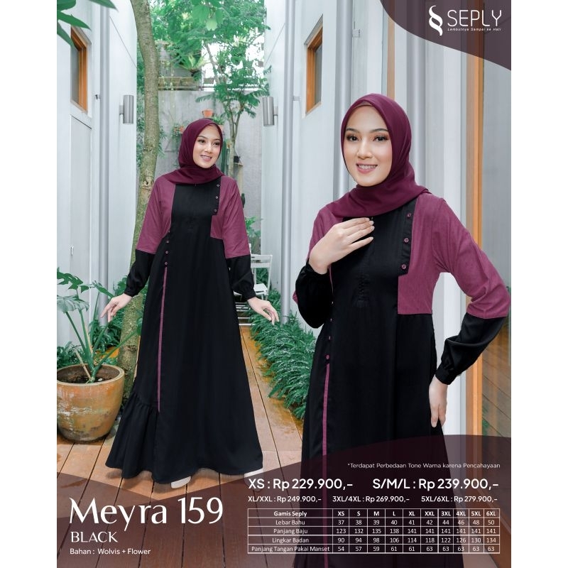SEPLY Gamis Meyra 159 Terbaru