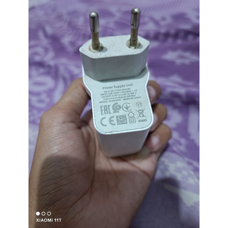 Charger copotan realme 6 original 30W
