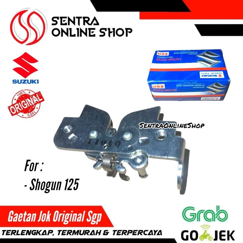 Lawan kunci gaetan jok kupu kupu jok shogun 125 axelo original sgp 4570047g00000