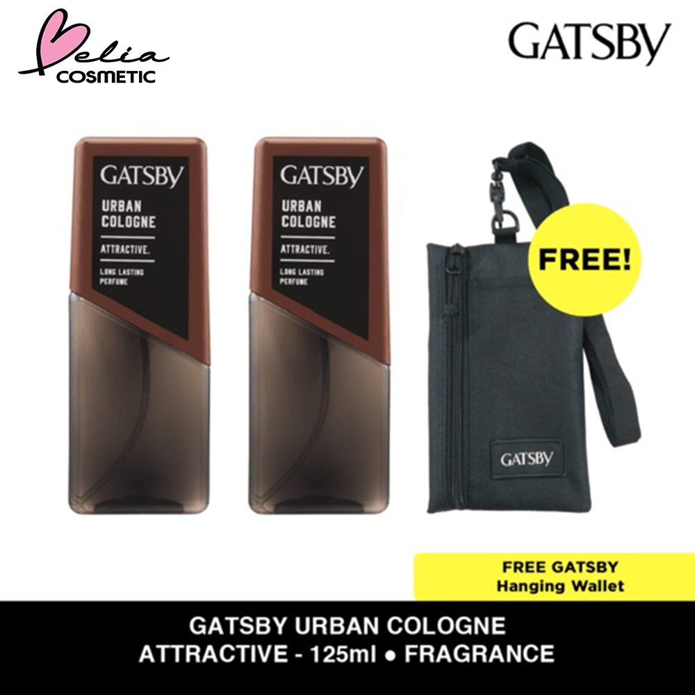 ❤ BELIA ❤ GATSBY Urban Cologne 125 Ml Series | Infinity | Energy | Confidence | Attractive | Intention | Dignity | Ardent