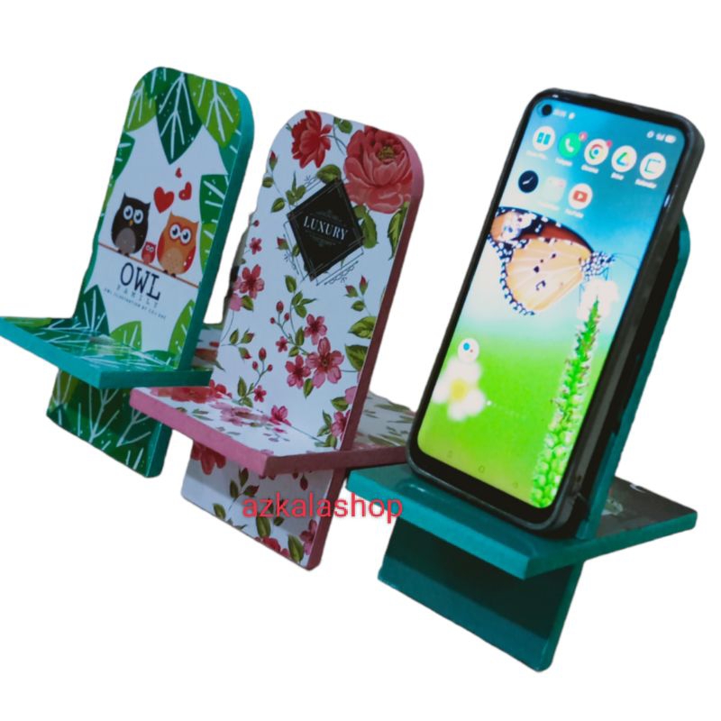 STAND HOLDER HP / STAND HOLDER KAYU / STAND HOLDER KARAKTER