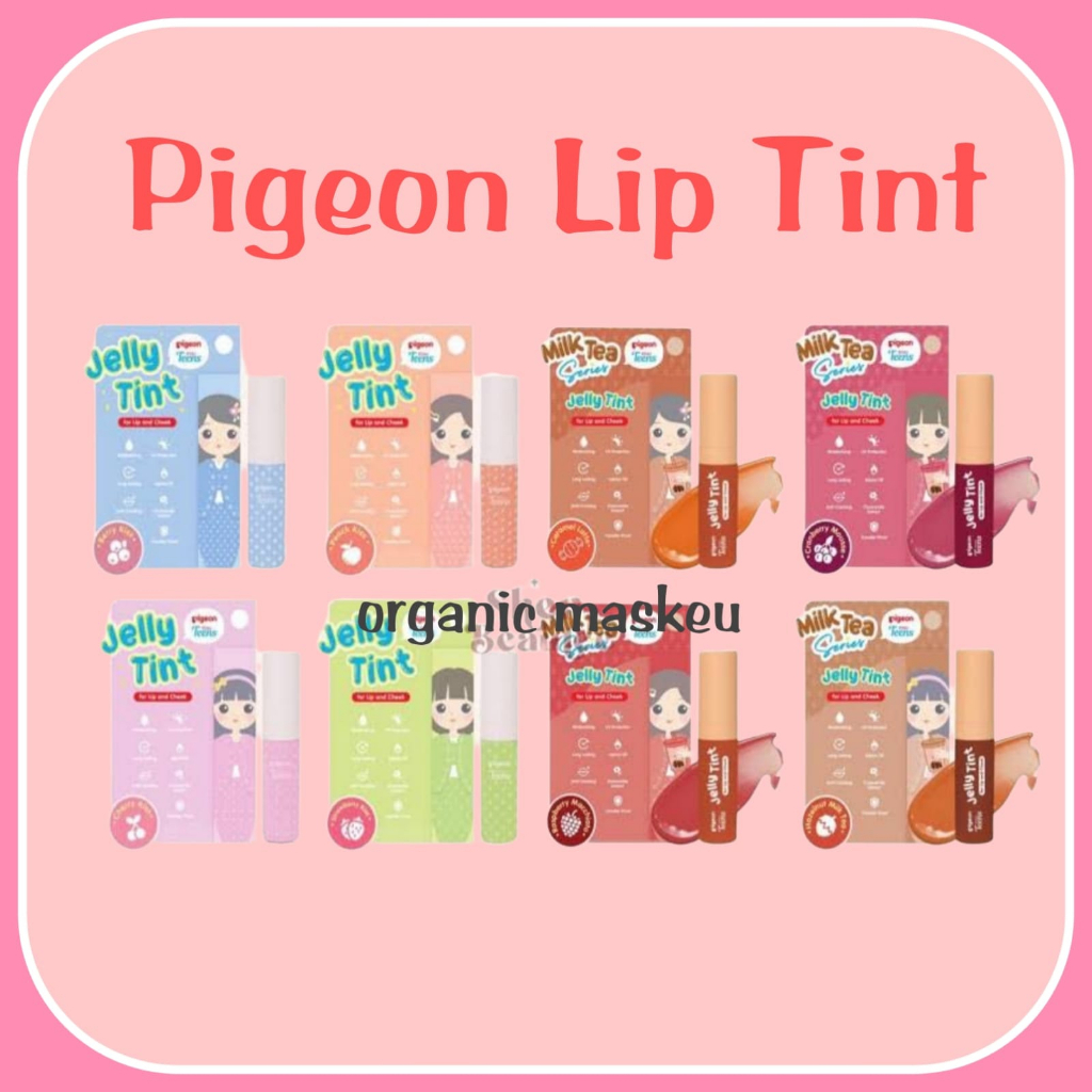 (BPOM+HALAL) PIGEON TEEN LIP JELLY TINT|LIP TINT REMAJA|PELEMBAB BIBIR