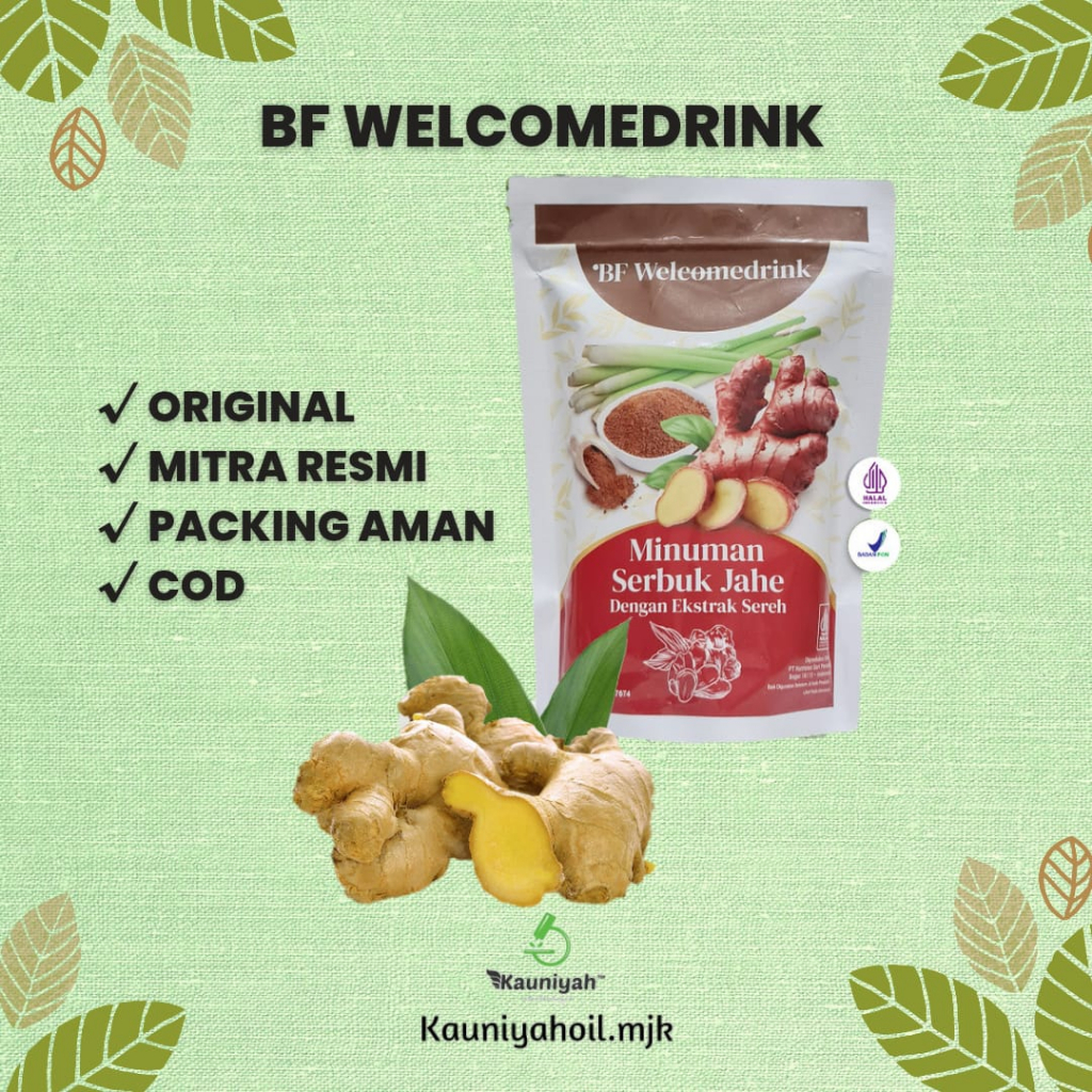 

BF Welcomedrink Minuman Serbuk Jahe Sereh Wedang