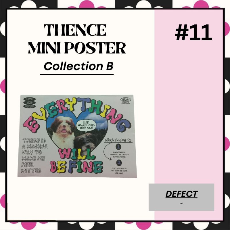 THENCE MINI POSTER COLLECTION B