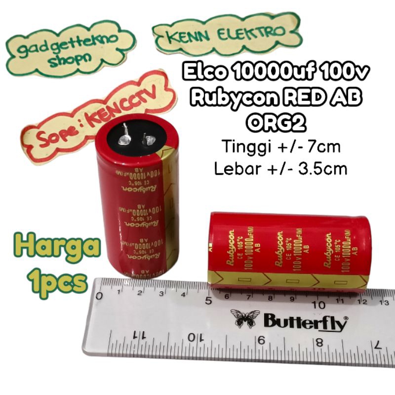 elco 10000uf 100v Rubycon red AB org2