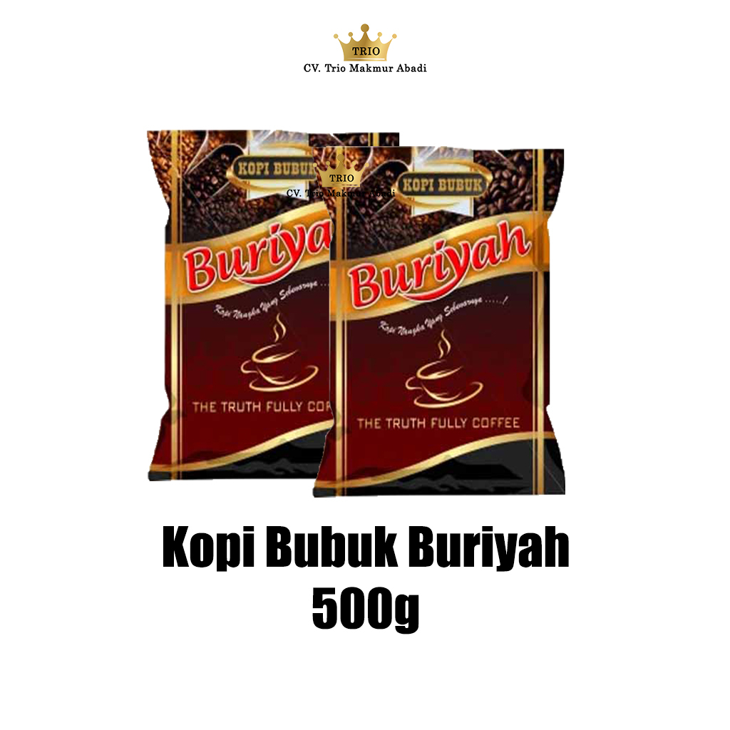 

kopi Bubuk Murni Buriyah 500g