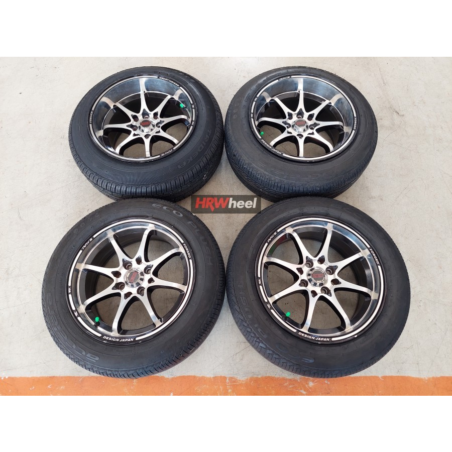 VELG MOBIL RACING CE28 R15X7/8,5 PCD 4X100, 4X114 ET35/30 + BAN 185 65 R15