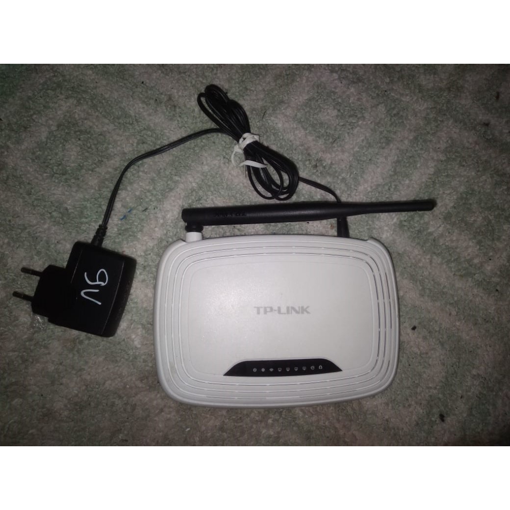 bekas TP-Link 150Mb Wireless Router WR743ND AP-Client normal ok