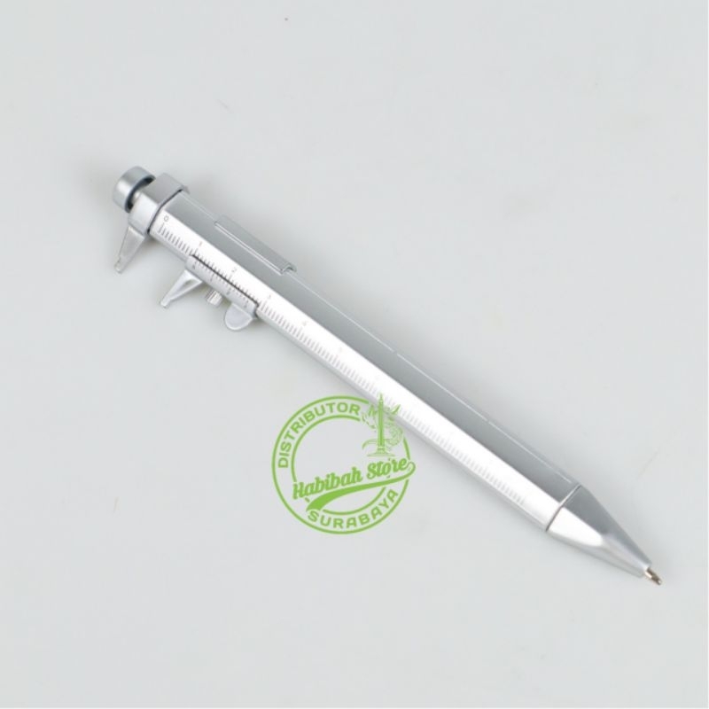 

Pena Pulpen with Caliber Measuring Tool Scale Ruler