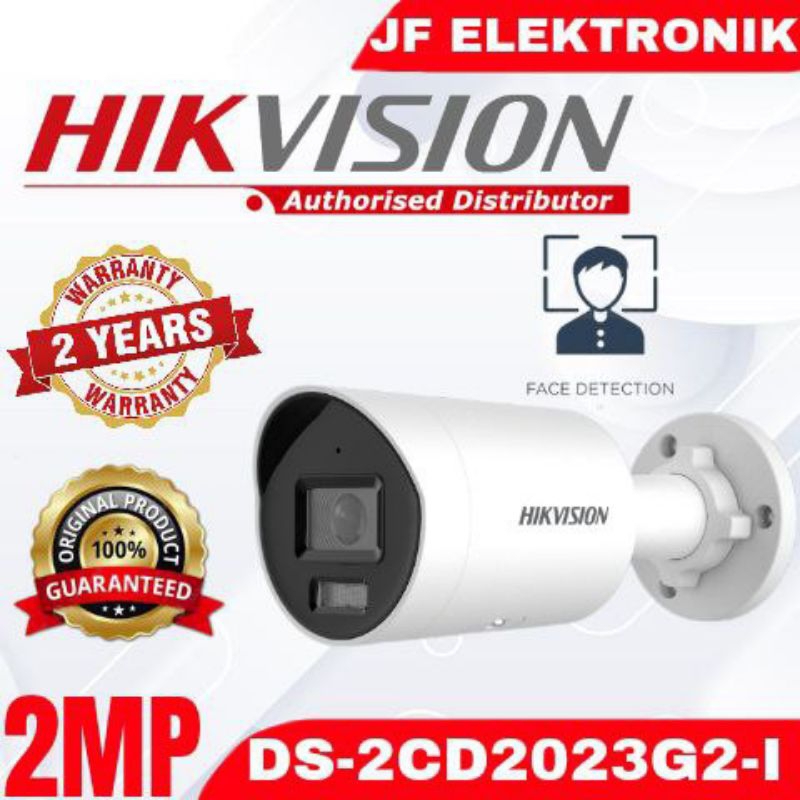 IP KAMERA HIKVISION OUTDOOR DS-2CD2023G2-I FACE DETECTION ORIGINAL