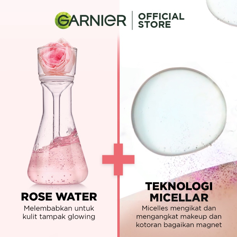 Garnier Micellar Cleansing Water Pink | Blue | Bipase Oil | 400 ml | 125 ml | 50 ml