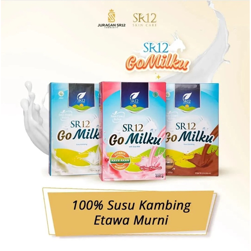 

600gr Gomilku SR12 Susu Kambing Ettawa Murni