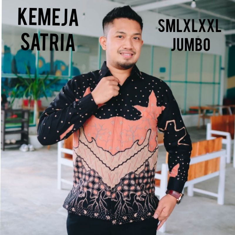 kemeja satria batik solo lapis furing kemeja batik pria