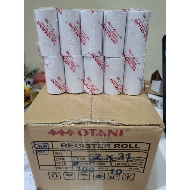 

OTANI KERTAS THERMINAL - KERTAS STRUK - KERTAS EDC