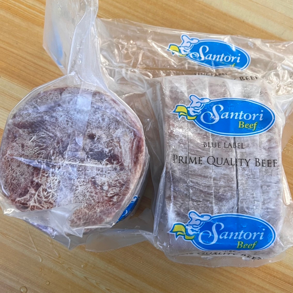 

Sirloin Santori Blue Label Wagyu Steak Meltique 1 kg