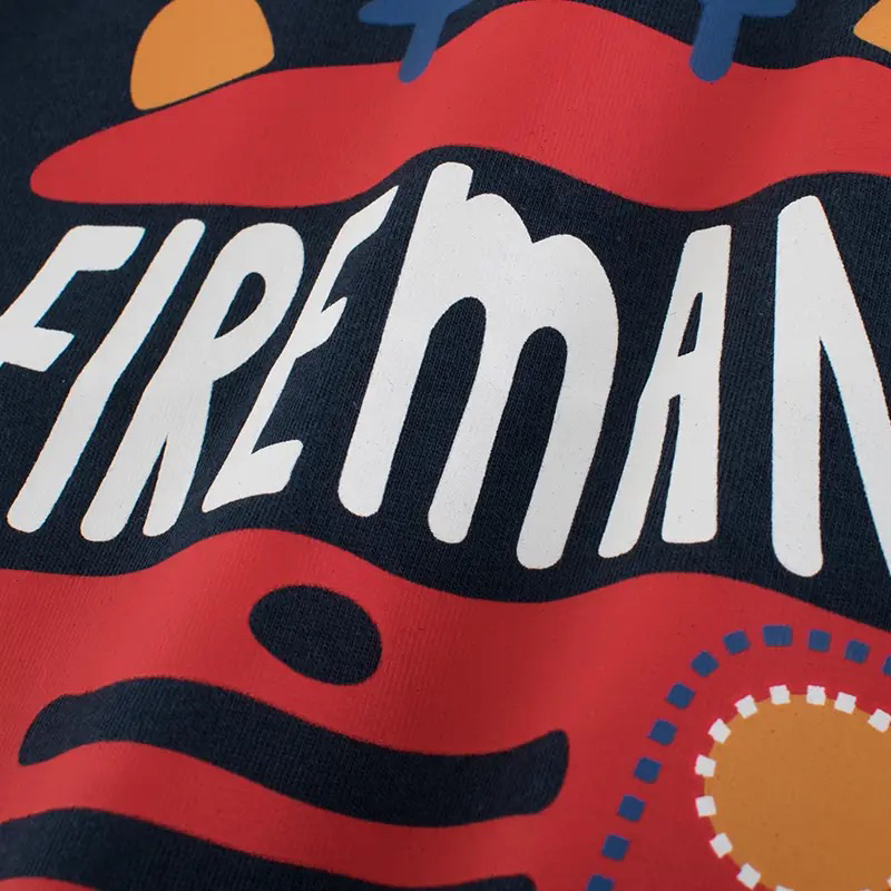 Baju Kaos Anak Import Kualitas Premium Gambar Fireman Tshirt Anak Lucu Gambar pemadam Kaos Anak Murah