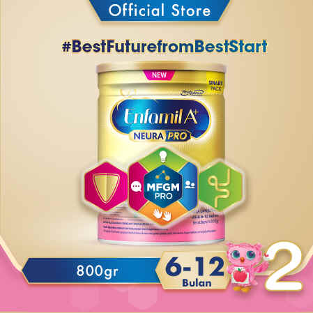Enfamil A+ 2 800 gr Neura  Pro (6-12 Bulan)