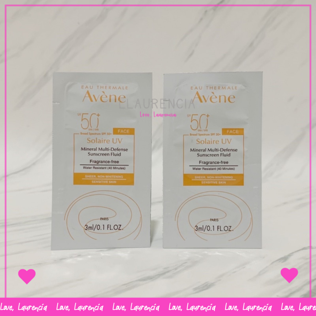 AVENE Solaire UV Mineral Multi Defense Sunscreen Fluid SPF 50+ / sunblock