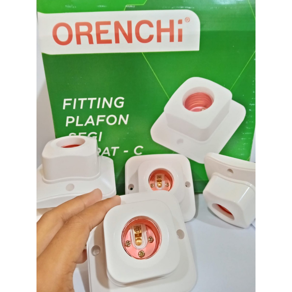 ORENCHI OR-203 Fitting Plafon Segi Empat / Segi 4 - SATUAN -