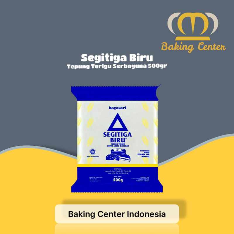 

Tepung Terigu Segitiga Biru 500gr