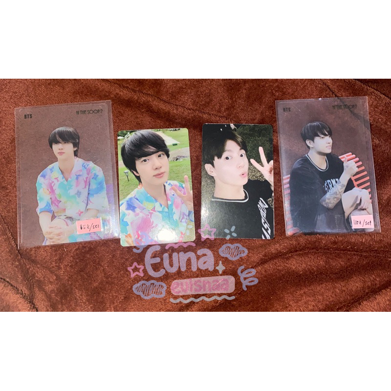 Official Photocard BTS In The Soop ITS Jungkook Jin
