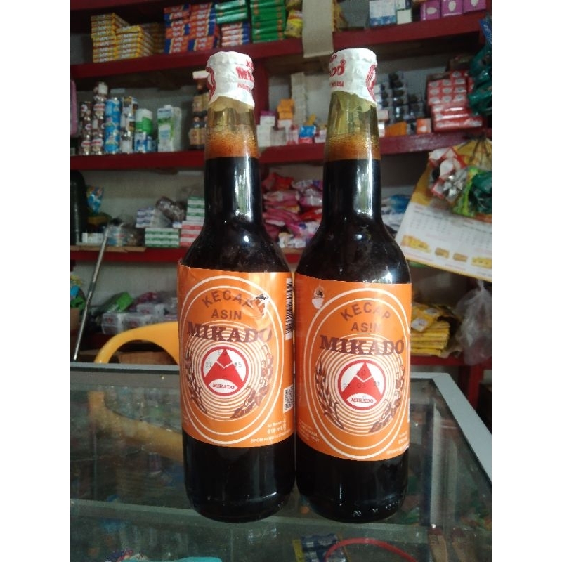 

Kecap asin MIKADO botol besar 610ml KEMASAN BARU