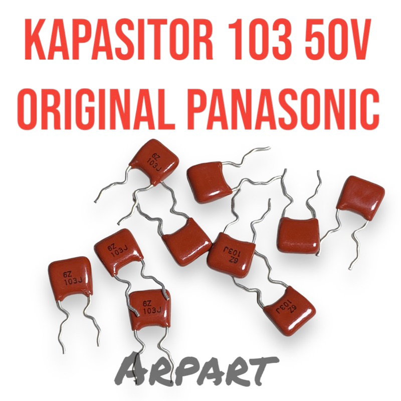 kapasitor 10nf 103 50v original panasonic