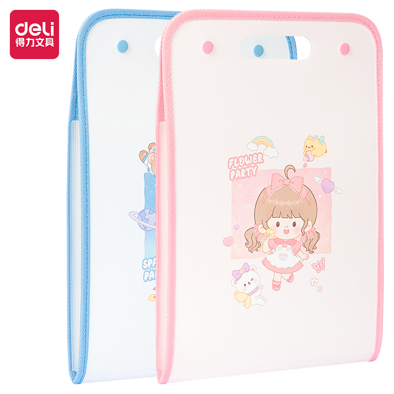 

DELI MAP HARMONIKA / EXPANDING FILE A4 7 PEMBAGI DESAIN KARTUN PM313