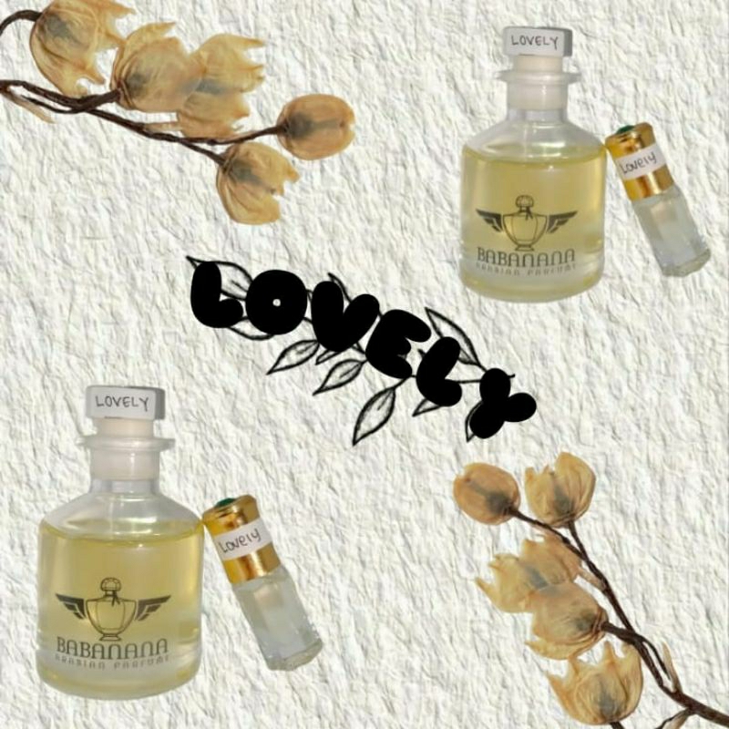 MINYAK WANGI LOVELY / PARFUME LOVELY BIBIT ASLI TANPA CAMPURAN