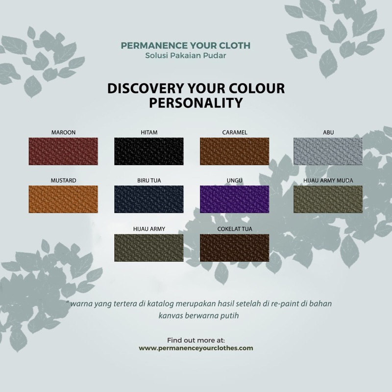 Permanence Your Clothes - Wantex Pewarna Pakaian Kain Jaket Hoodie Celana - Wenter Permanence Your Clothes