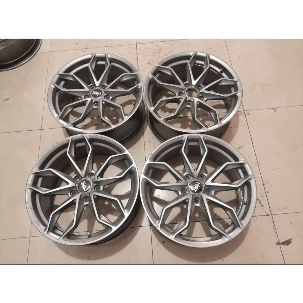 VELG BEKAS SLOUX HSR R18X8 LUBANG 5 PCD 5X114 ET45