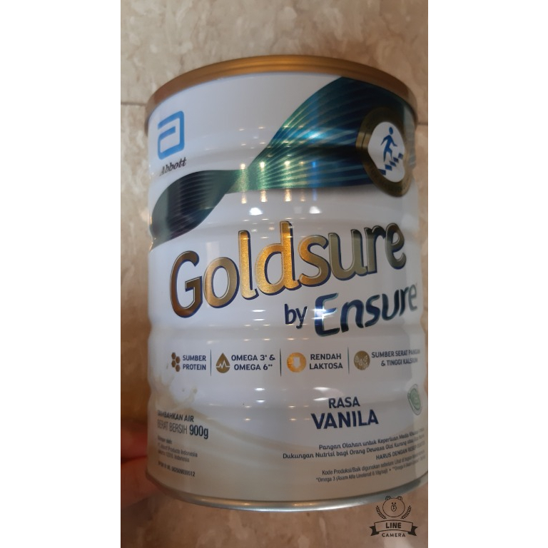 

GOLDSURE BY ENSURE VANILA 900GR SUSU NUTRISI DEWASA