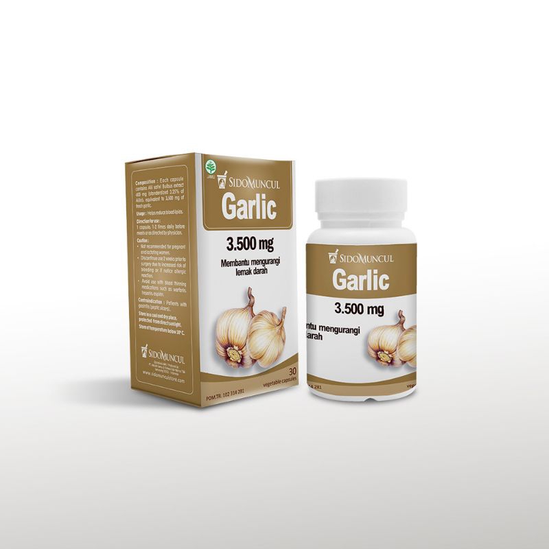 Garlic Sidomuncul 30 Kapsul