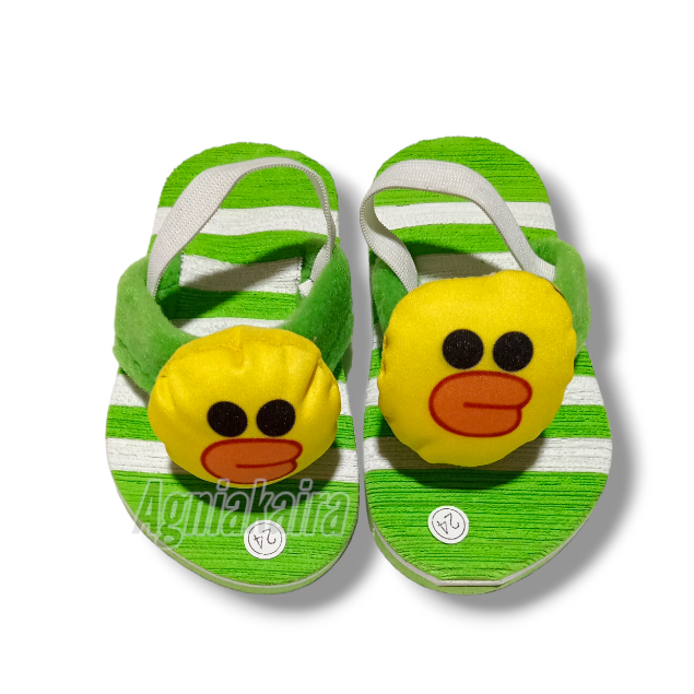 Sandal Bayi Motif BONEKA DUCK Terbaru Lucu